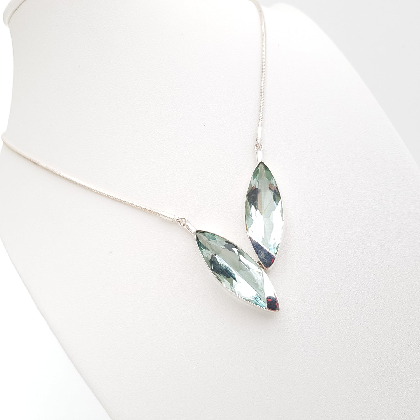 Blue Obsidian Necklace - Idee D'Arte Positano