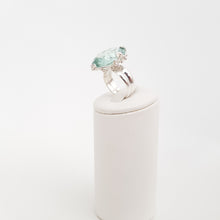 Carica l'immagine nel visualizzatore di Gallery, Curly Ring Obsidian - Idee D'Arte Positano