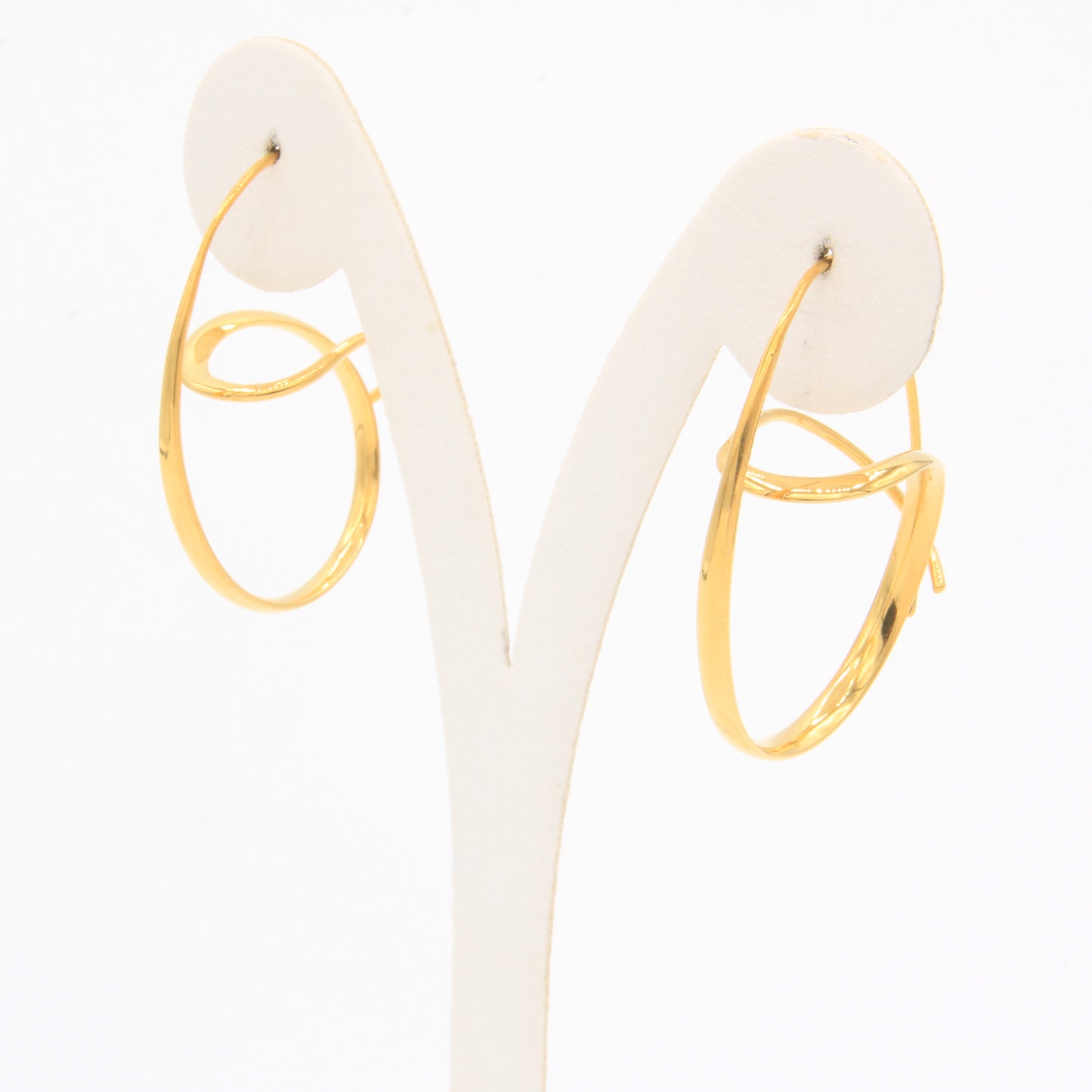 Golden Planet Earrings - Idee D'Arte Positano