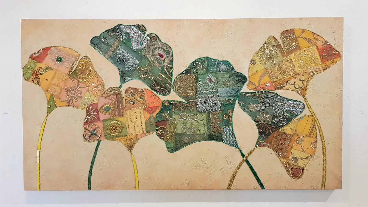 Fabric Flowers - Idee D'Arte Positano