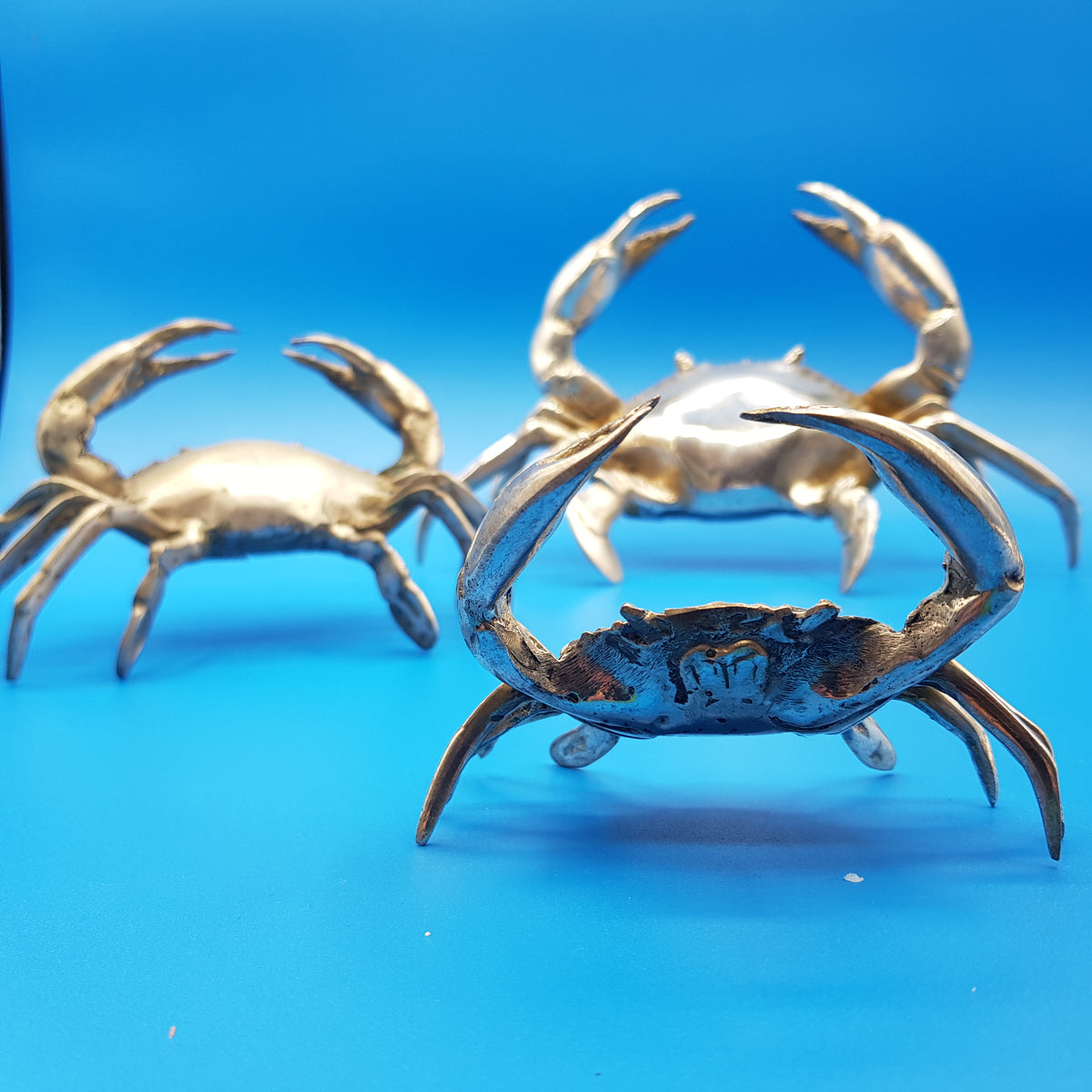 Crab buying Silverware Sculpture