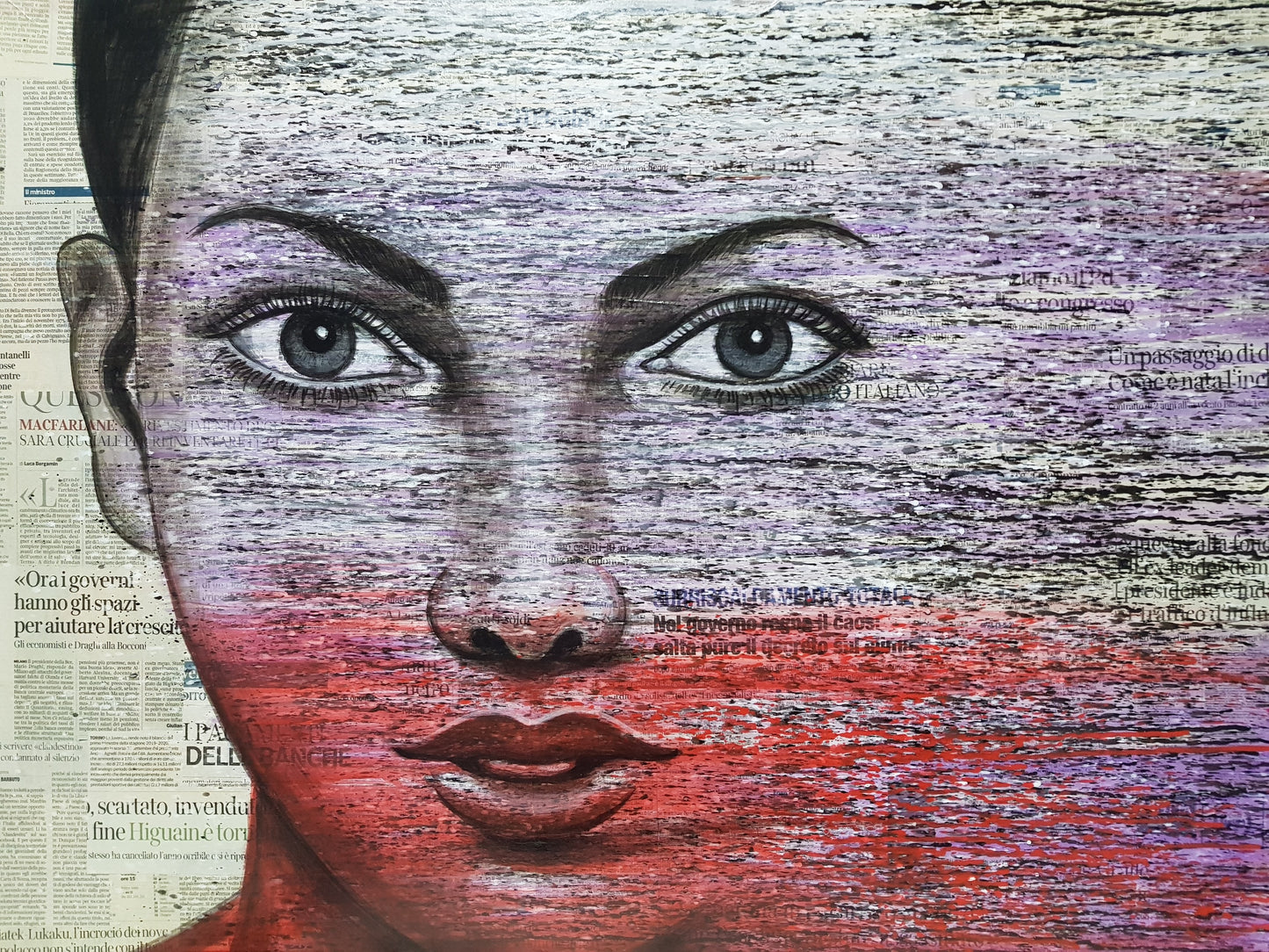 Colorful shaded faces - Idee D'Arte Positano