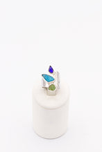 Load image into Gallery viewer, Modern Sea glass Ring