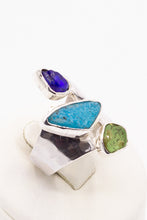 Load image into Gallery viewer, Modern Sea glass Ring