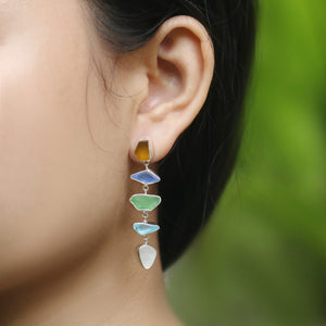 Long mix Sea Glass