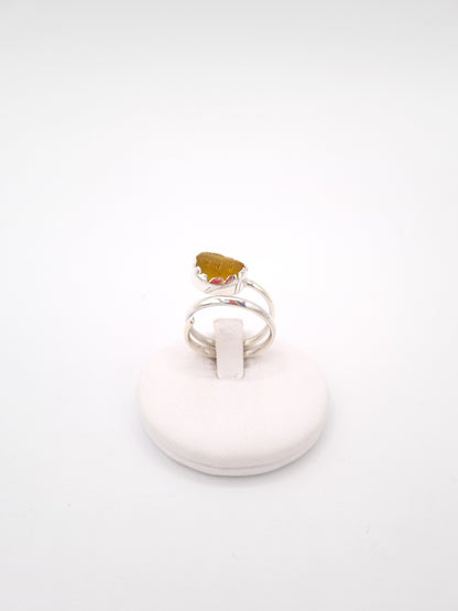Arienzo Sea Glass Ring