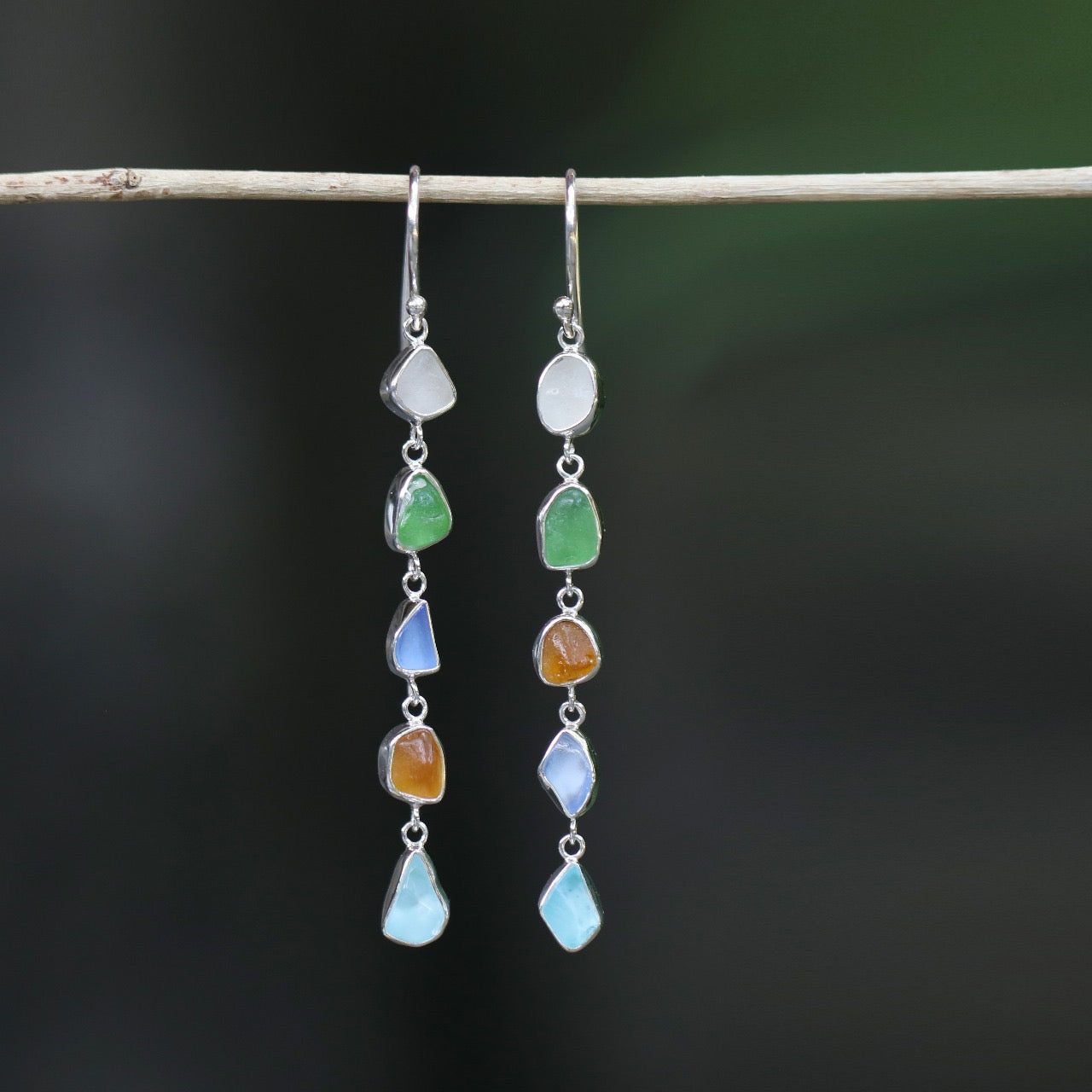 Long small Sea Glass - Idee D'Arte Positano
