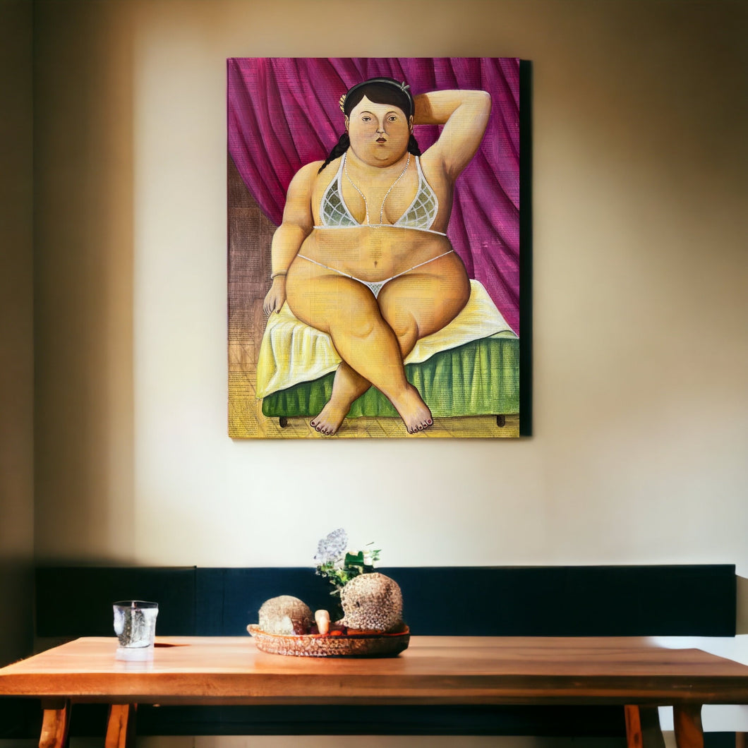 Botero Woman - Idee D'Arte Positano