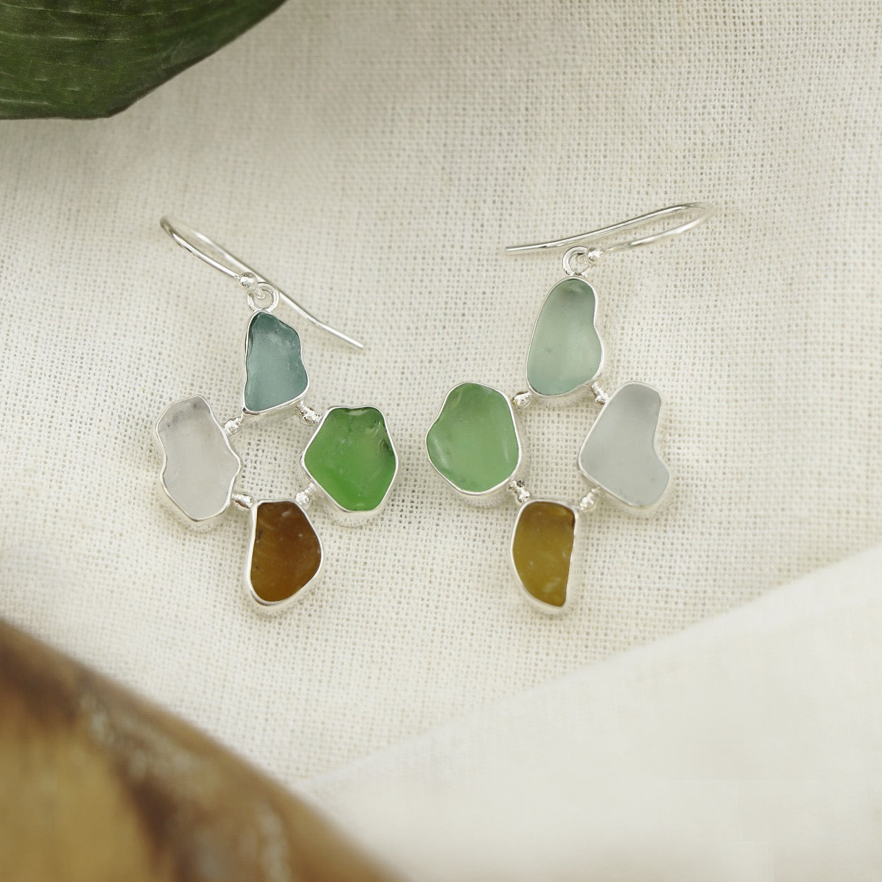 Multiseaglass Earrings - Idee D'Arte Positano