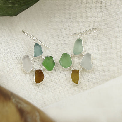 Multiseaglass Earrings - Idee D'Arte Positano