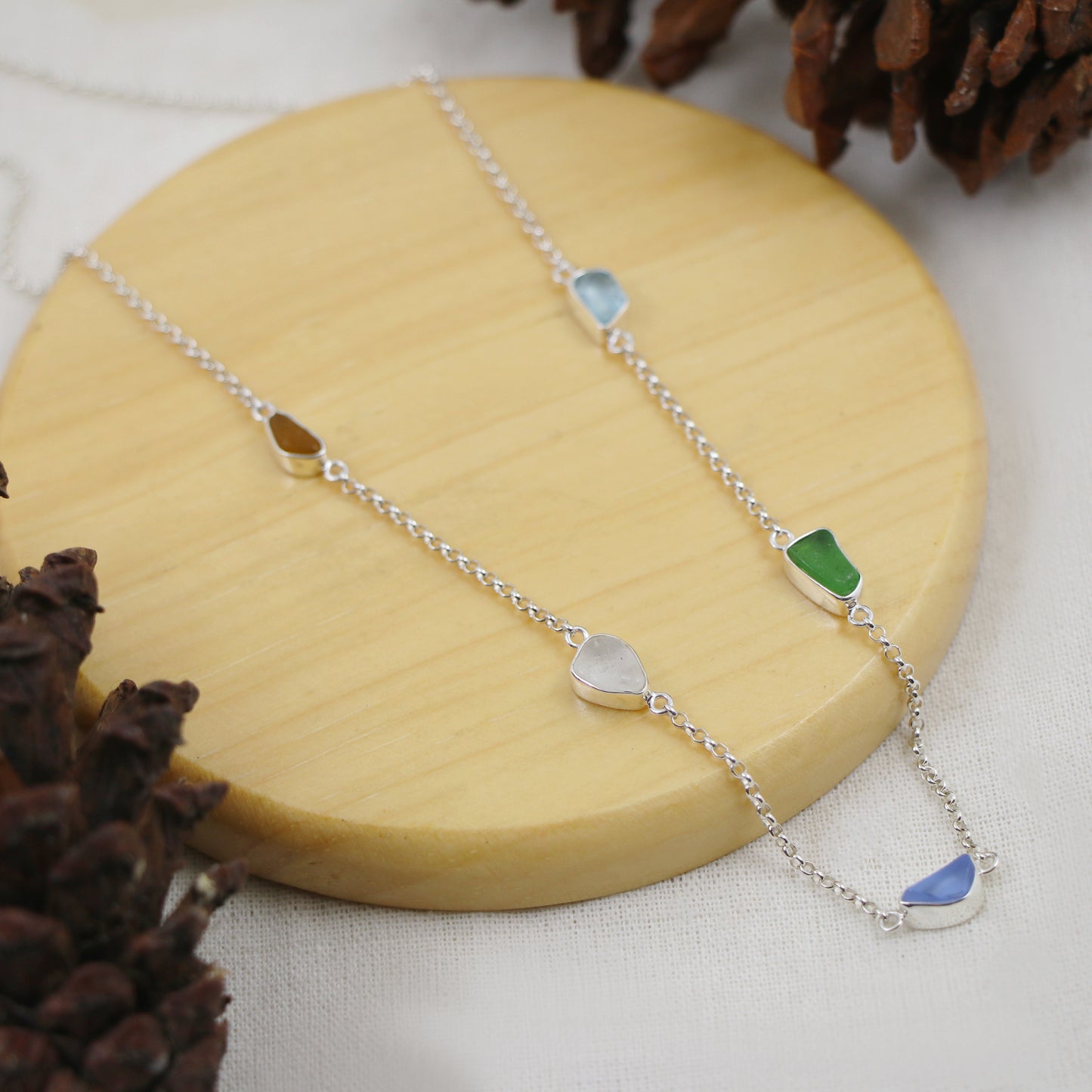 Daily Sea Glass Necklace - Idee D'Arte Positano