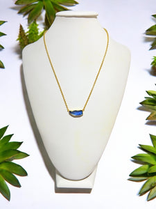 Fiumiciello Gold sea glass Necklace