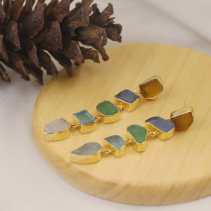 Long mix Sea Glass