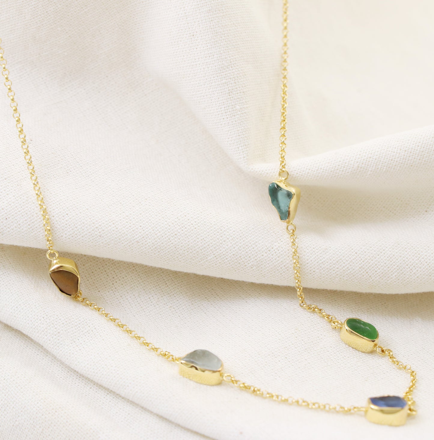 Daily Sea Glass Necklace - Idee D'Arte Positano