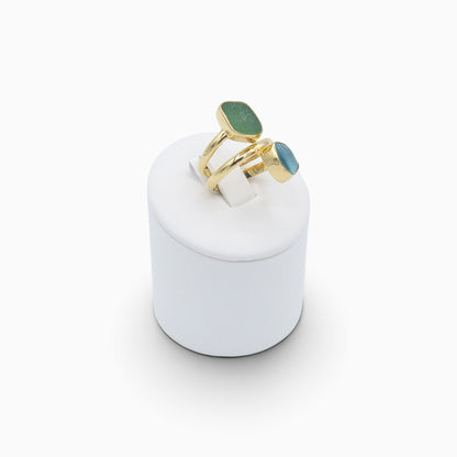 Sea Spiral Ring Gold