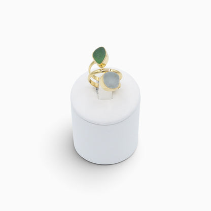 Sea Spiral Ring Gold