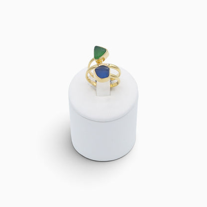 Sea Spiral Ring Gold