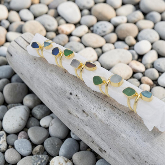 Sea Spiral Ring Gold