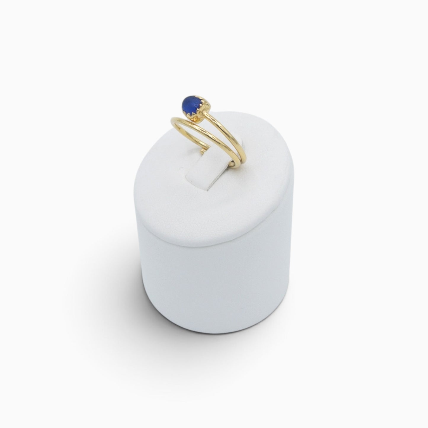 Arienzo Sea Glass Ring Gold