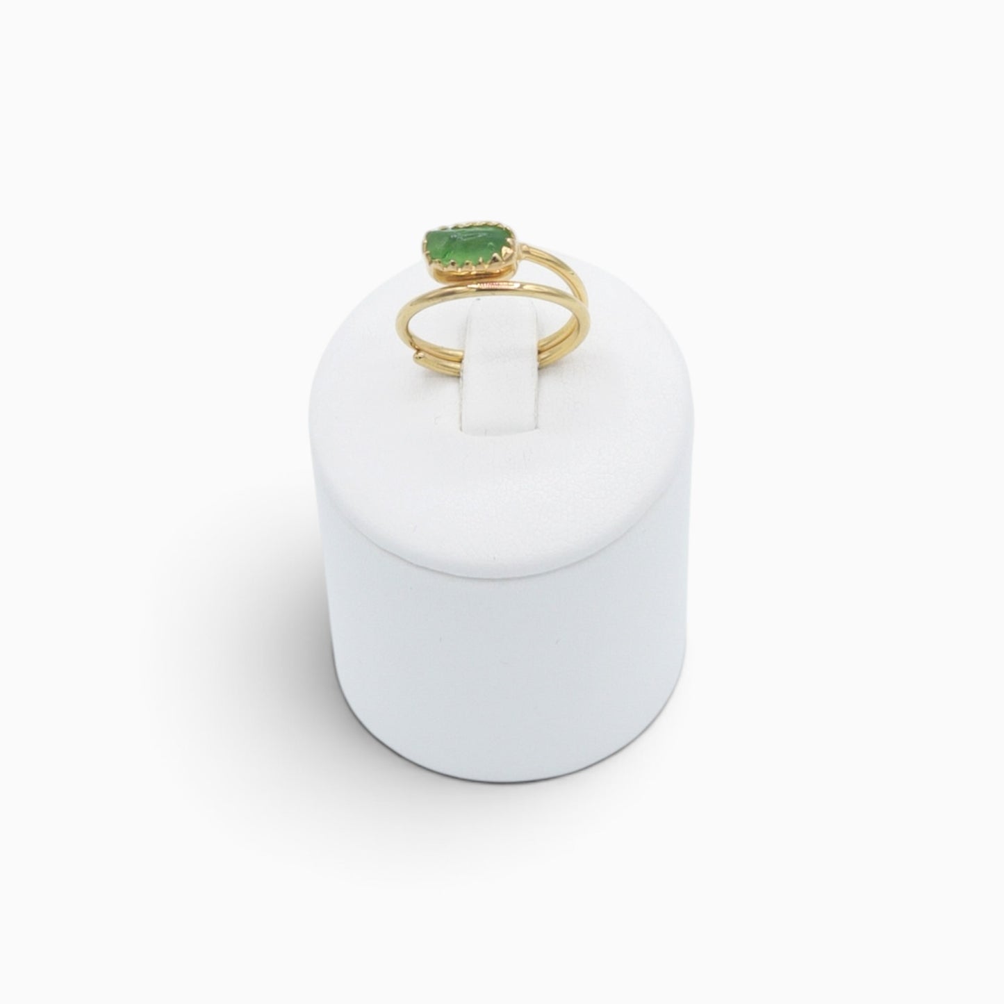 Arienzo Sea Glass Ring Gold