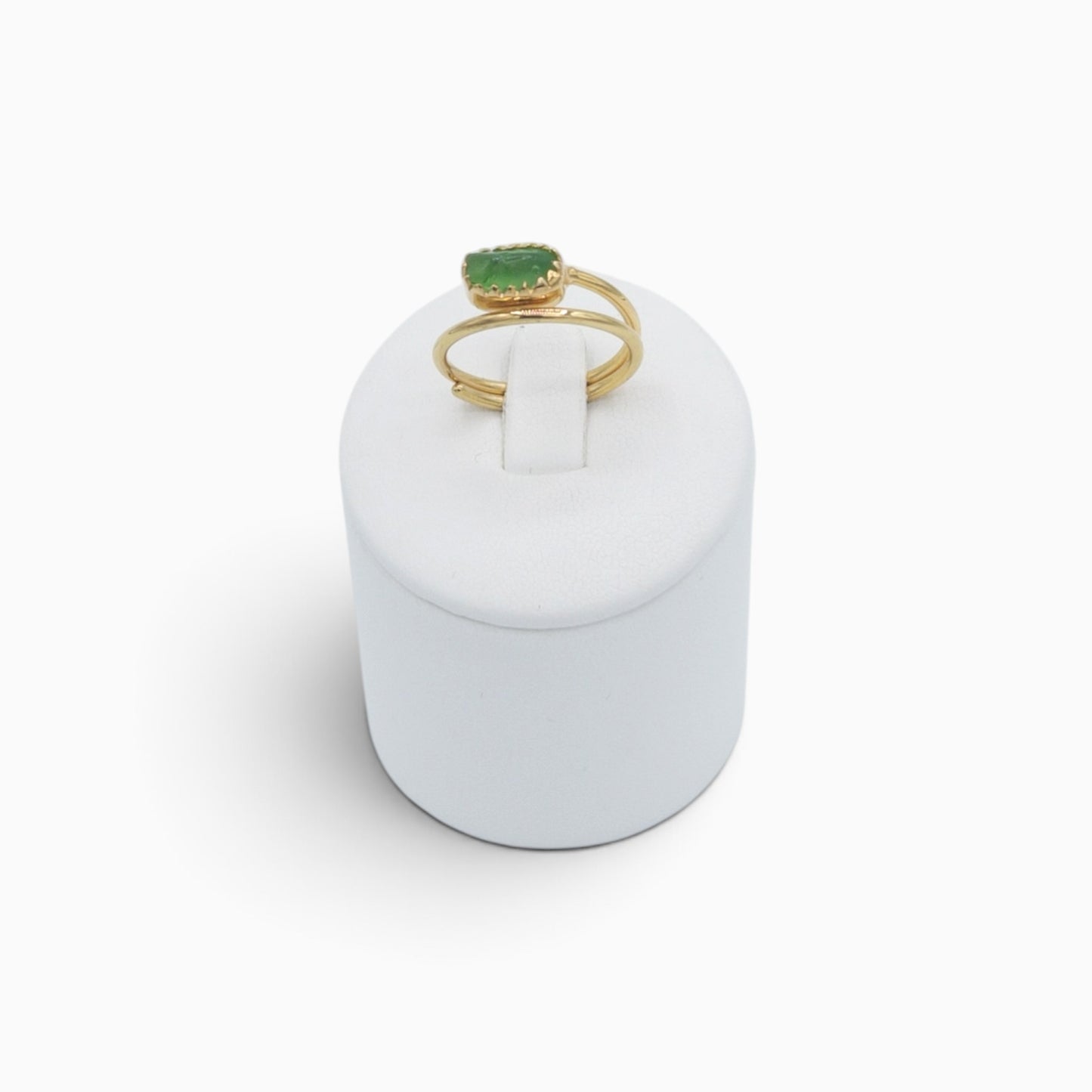 Arienzo Sea Glass Ring Gold