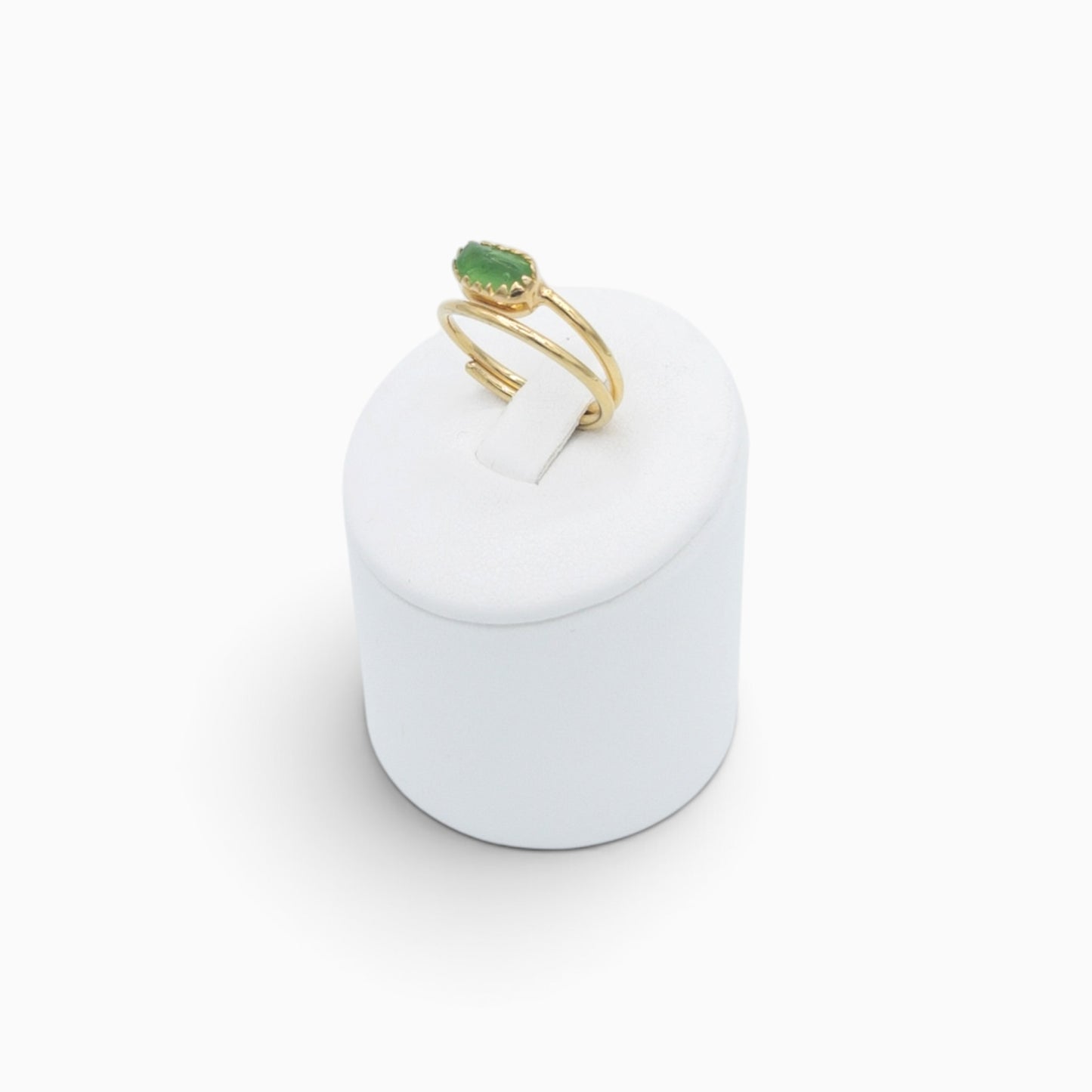 Arienzo Sea Glass Ring Gold
