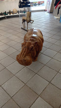 Load image into Gallery viewer, Wooden Hippopotamus
