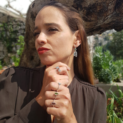 Acquamarine Earrings - Idee D'Arte Positano