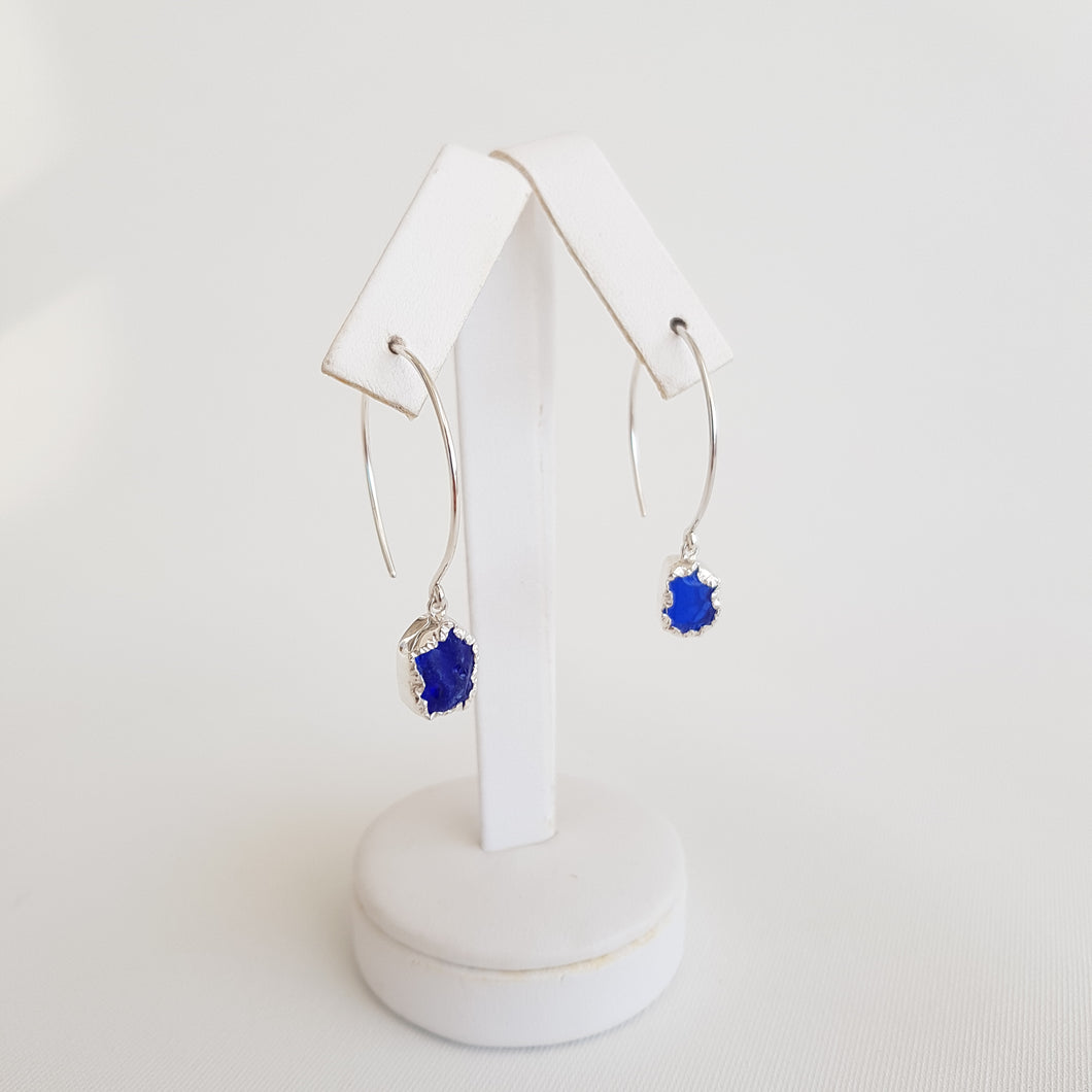 Fornillo Sea Glass Earrings - Idee D'Arte Positano