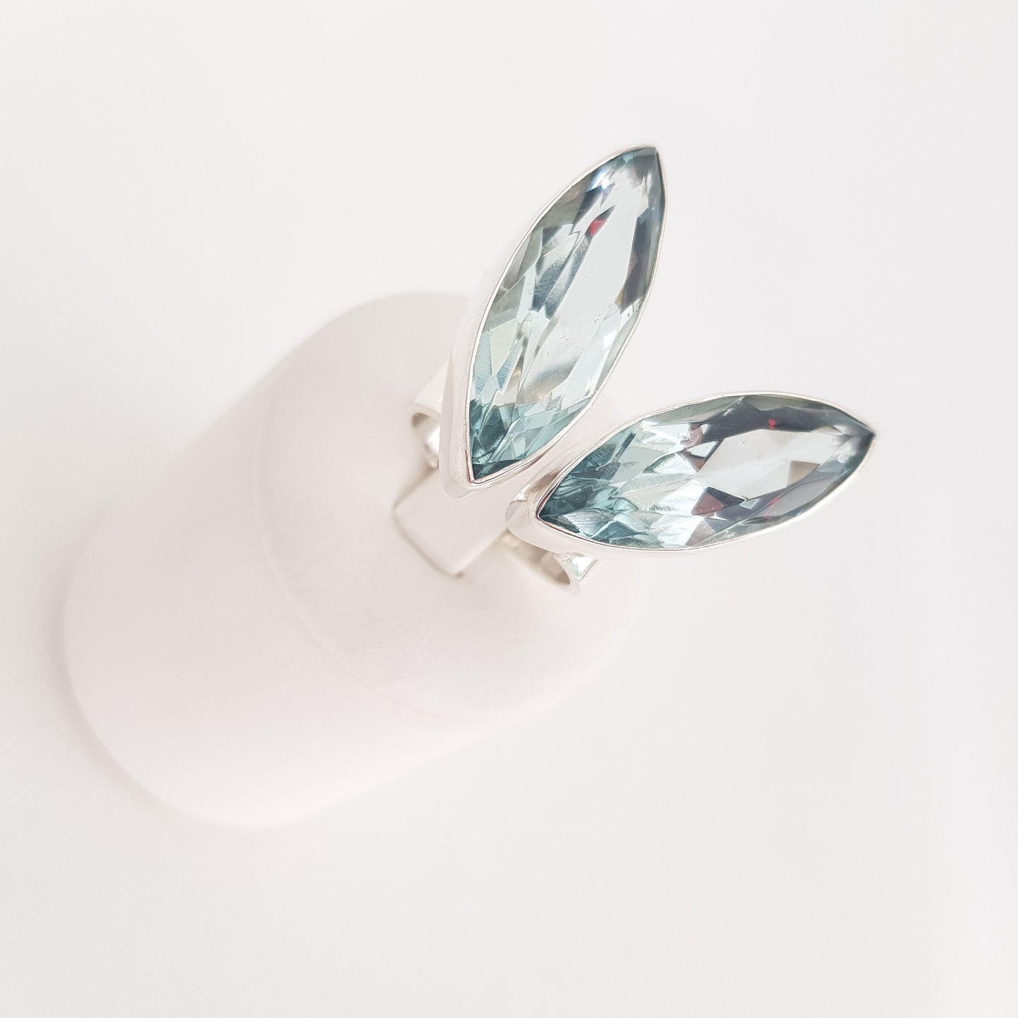 Blue Obsidian Ring - Idee D'Arte Positano