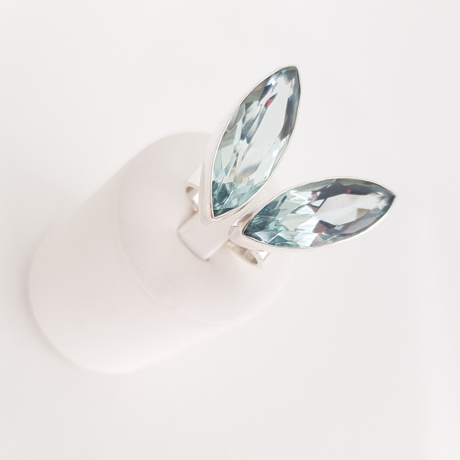 Blue Obsidian Ring - Idee D'Arte Positano