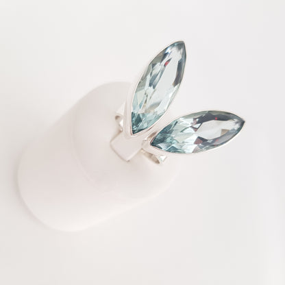 Blue Obsidian Ring - Idee D'Arte Positano