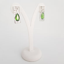 Load image into Gallery viewer, Green Obsidian Earrings - Idee D&#39;Arte Positano
