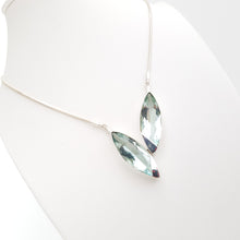 Load image into Gallery viewer, Blue Obsidian Necklace - Idee D&#39;Arte Positano
