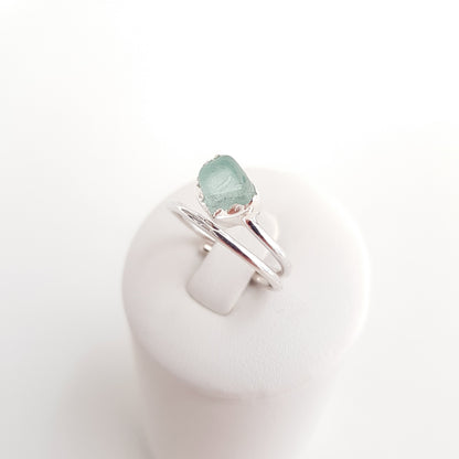 Arienzo Sea Glass Ring - Idee D'Arte Positano