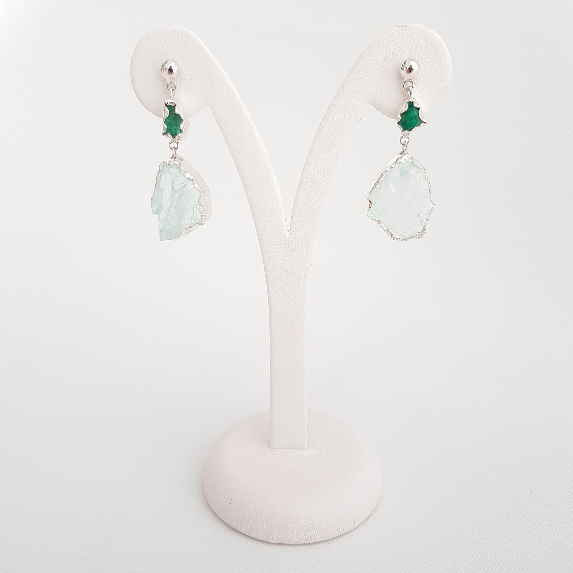 Acquamarine Earrings - Idee D'Arte Positano