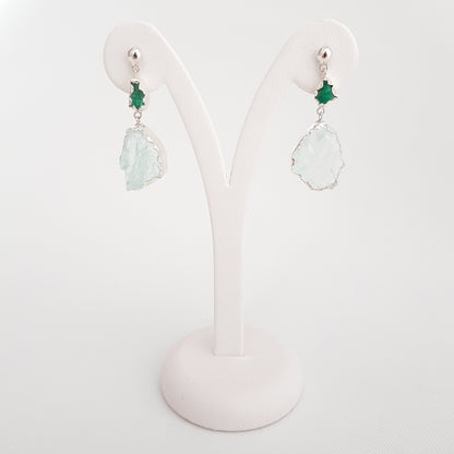 Acquamarine Earrings - Idee D'Arte Positano
