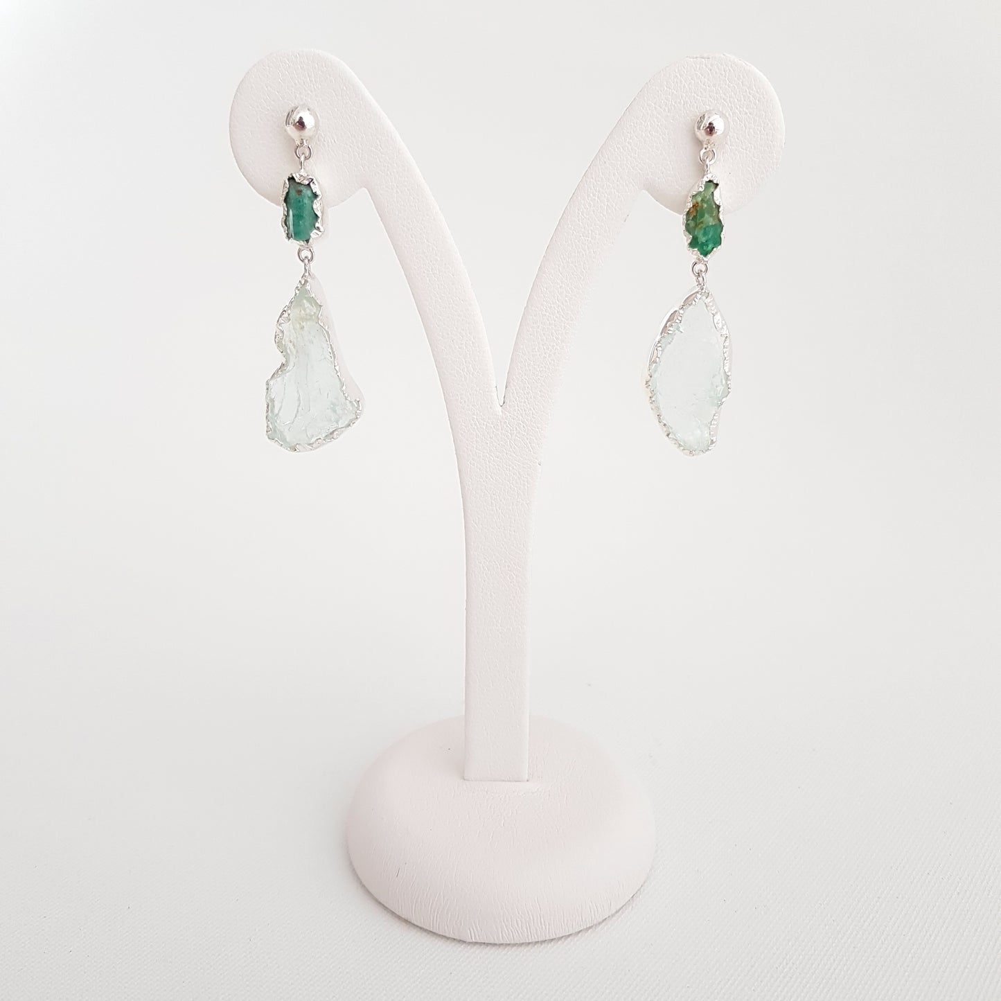 Acquamarine Earrings - Idee D'Arte Positano