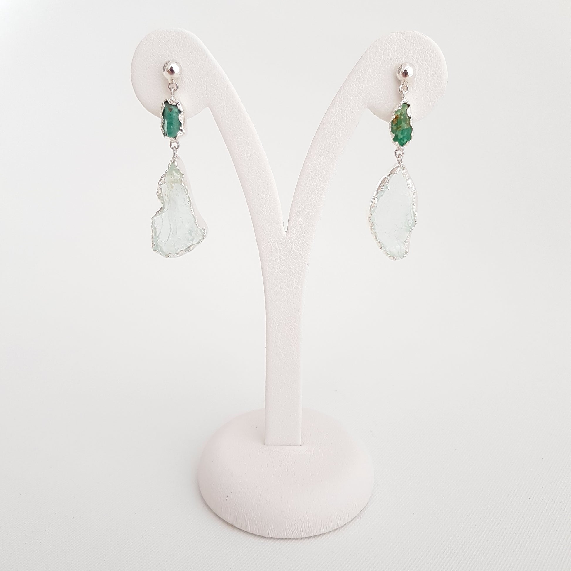 Acquamarine Earrings - Idee D'Arte Positano