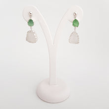 Load image into Gallery viewer, Acquamarine Earrings - Idee D&#39;Arte Positano
