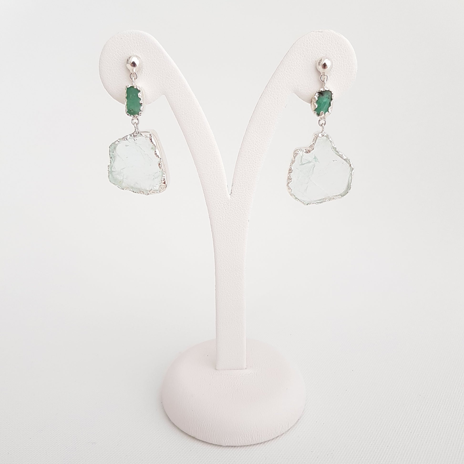 Acquamarine Earrings - Idee D'Arte Positano