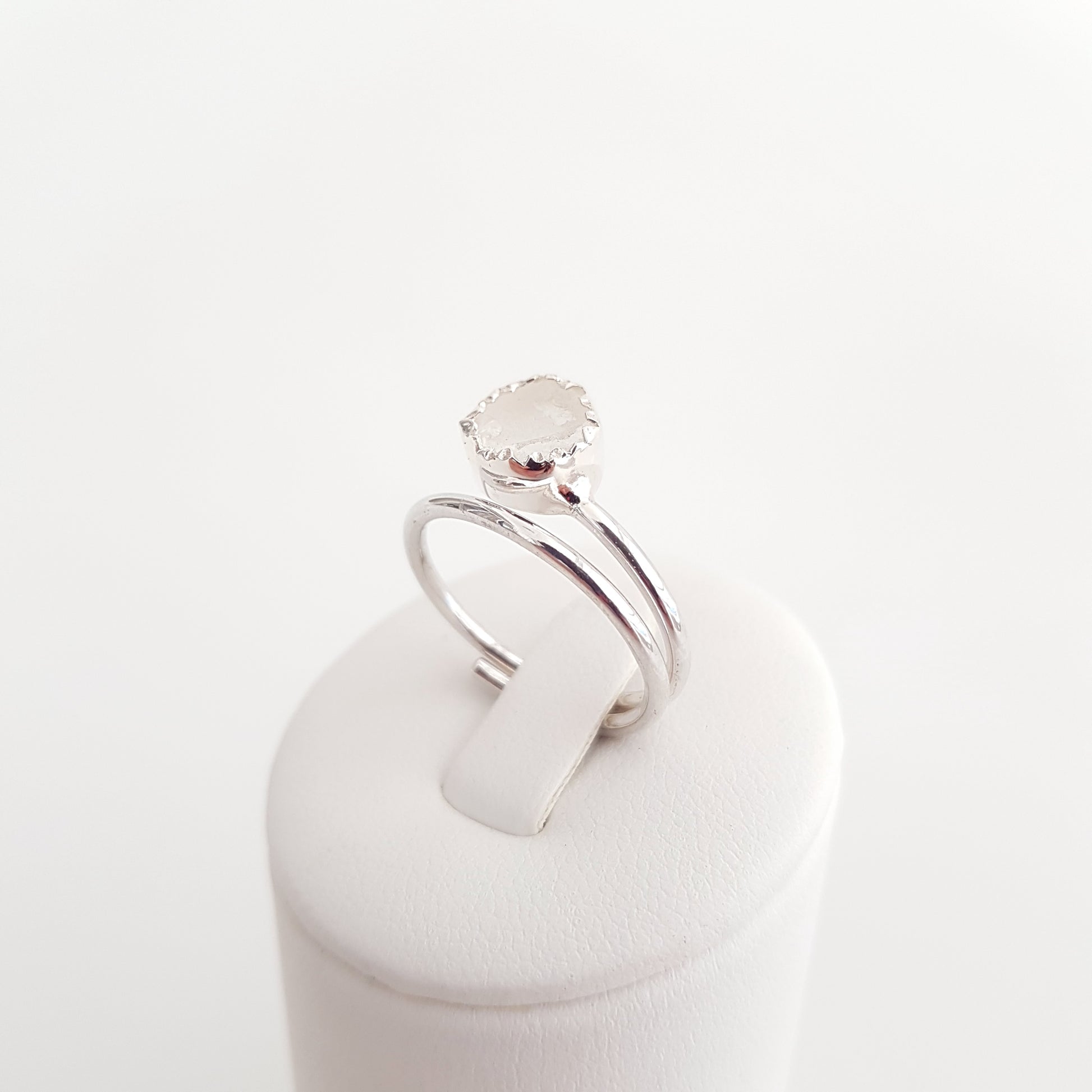Arienzo Sea Glass Ring - Idee D'Arte Positano