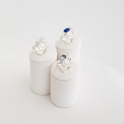 Dubble Curl Ring - Idee D'Arte Positano
