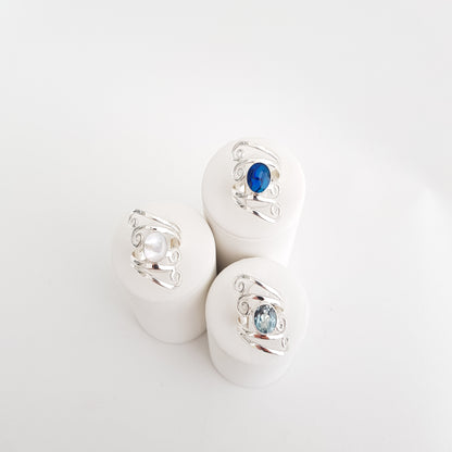 Dubble Curl Ring - Idee D'Arte Positano