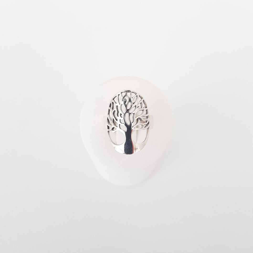 Stoneless Tree of Life Ring - Idee D'Arte Positano