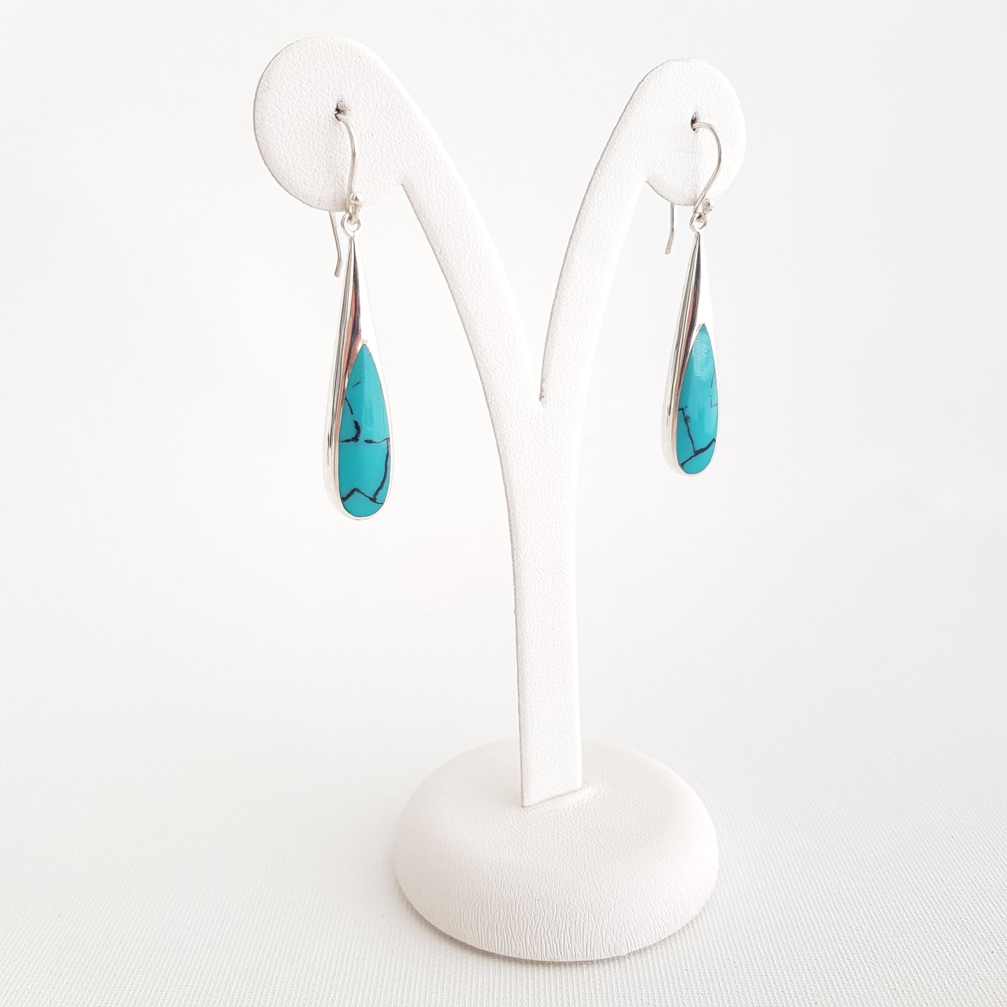 Thin Drop Earrings - Idee D'Arte Positano