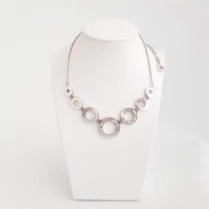 Shell's Circles Necklace - Idee D'Arte Positano