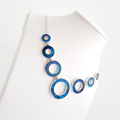 Shell's Circles Necklace - Idee D'Arte Positano