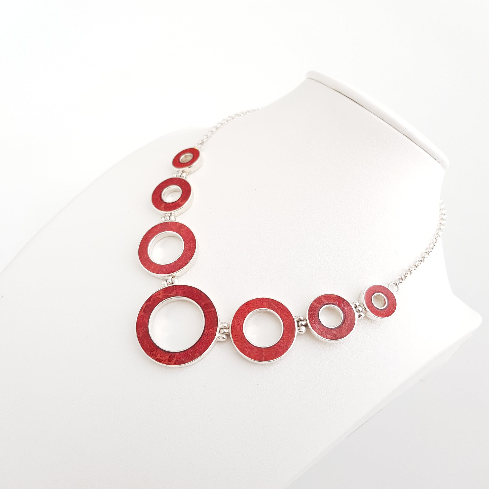 Shell's Circles Necklace - Idee D'Arte Positano