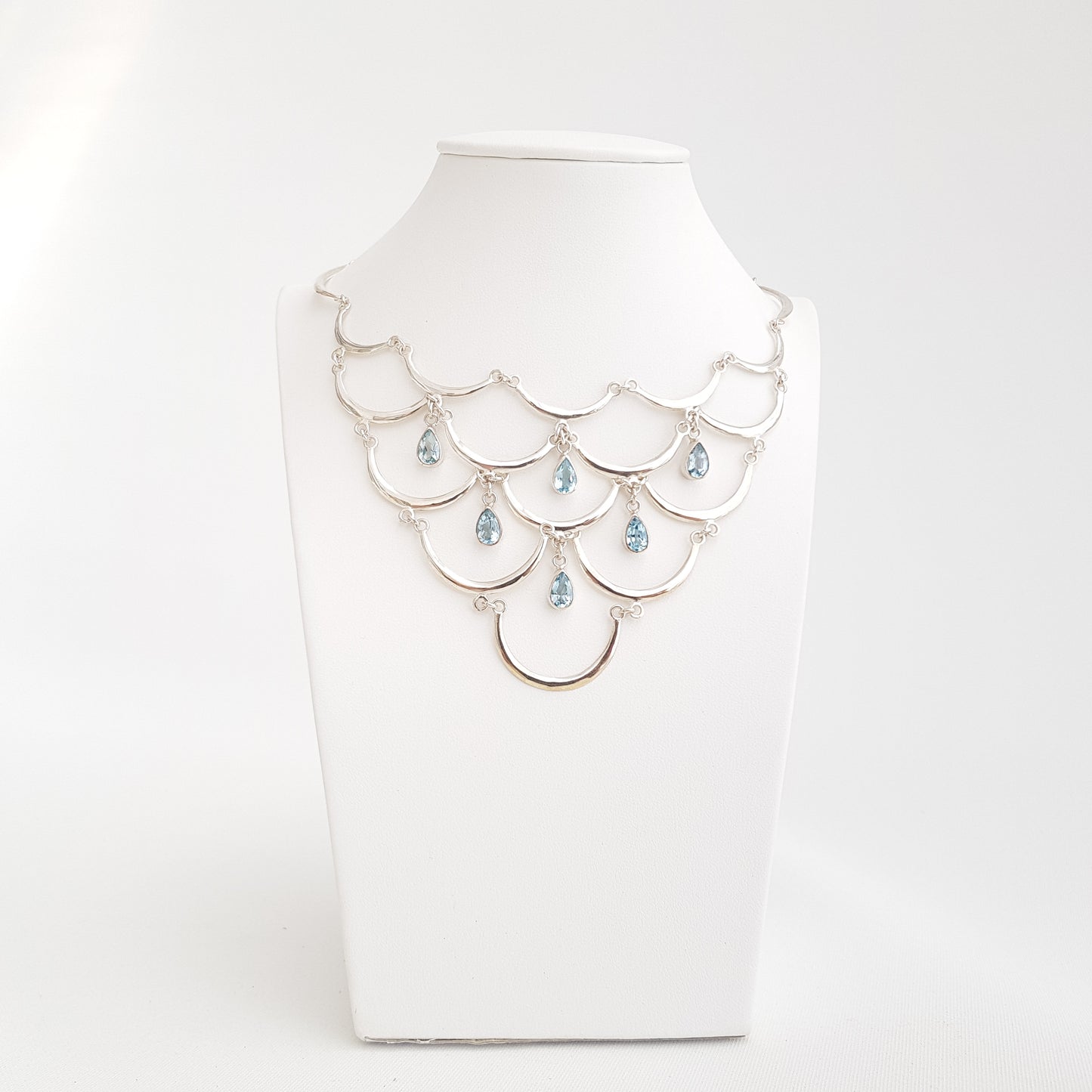 Blue Drops Necklace - Idee D'Arte Positano